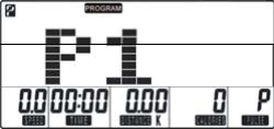 (b5) B-4 Una volta che tutte le funzioni hanno raggiunto il valore zero, il computer emetterà un segnale sonoro per 8 secondi (b6) B-5 premere il tasto ST/STOP per iniziare nuovamente l allenamento.