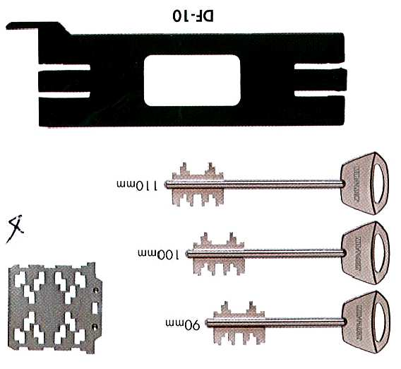 3 DX ESE8052000SX SX CILINDRI