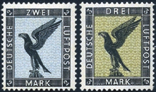 213 (**) (f)... 50 - Germania Reich - 1936 - BF Nastro azzurro soprast., n 6. Cat. 35 (**).