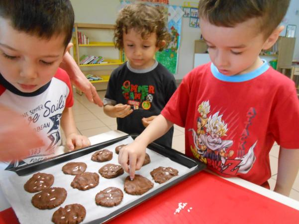 Infine, sono state messe in forno e mangiate con gusto!