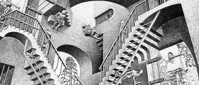 STRUTTURA LEZIONE INTRODUTTIVA: Numeri, forme e arte nel tempo. USCITA DIDATTICA n. 1 ½ giornata: Escher al Chiostro del Bramante. USCITA DIDATTICA n. 2 ½ giornata: Numeri.