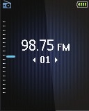 10 Radio FM Per selezionare una stazione preimpostata sulla schermata di riproduzione Premere più volte o. Italiano Nota Per sintonizzarsi sulle stazioni radio, collegare gli auricolari forniti.