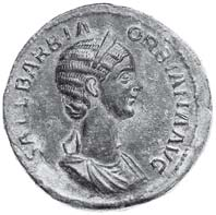 Etruscilla (moglie di Traiano Decio) Medaglione - Busto