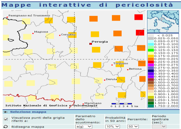 inferiore ai 15 Km. La distribuzione degli eventi sismici deriva dalle zone sismogenetiche e dalle caratteristiche geologicostrutturali.