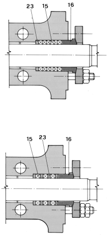 DENOMINAZIONE 1 CORPO VALVOLA 18 PRIGIONIERO 2 DISCO OTTURATORE 19 DADO 3