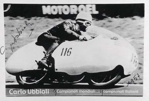 I MONDIALI DEI PILOTI E DELLE CASE ITALIANE 1949 Classe 125 cm 3 : Nello Pagani - Mondial Classe 250 cm 3 : Bruno Ruffo - Moto Guzzi Mondial, classe 125 cm 3