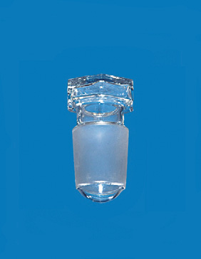 Vetreria smerigliata intercambiabile Tappo maschio normalizzato in borosilicato 3.3 Stopper hollow in borosilicate glass 3.