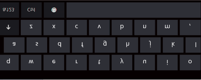 ulteriori opzioni La tastiera può essere spostata in alto, in basso, verso sinistra e verso destra La tastiera può essere spostata