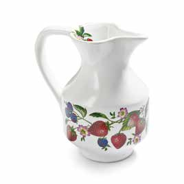 Fragole Open Stock Ceramica 49197 Piatto piano cm. 26,5 6 0 49198 Piatto fondo cm.