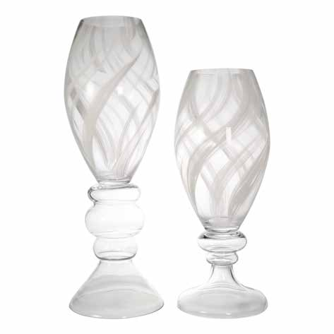 Norma Vetro Fantasia 50284 Fiamme nere vaso cm. 90 1 0 50283 Fiamme nere vaso cm. 75 1 0 50282 Fiamme bianche vaso cm.