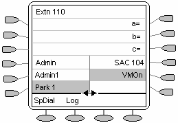 Guida per l'utente dei telefoni 4620 e 5620 Programmazione tasti funzione Se un tasto qualsiasi del telefono è programmato per svolgere una funzione Ammin o Ammin 1, questo consente di programmare