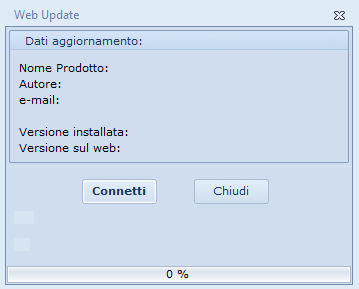 INSTALLAZIONE DELL AGGIORNAMENTO E possibile eseguire l aggiornamento direttamente dal software GAT selezionando dal menu utility la voce Aggiorna on-line.