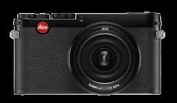 LEICA X (Typ 113) Leica X (Typ 113) nera Leica X (Typ 113) cromata Batteria Leica BP-DC 8, caricabatteria (Leica BC-DC 8) con cavo di alimentazione, custodia batteria, cinghia da trasporto in pelle,