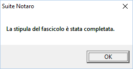 Dopo la stipula si dovrà provedere