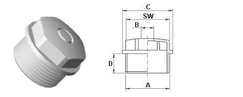 1261600 M16x1,5 5 22 1261600599 M16x1,5 5 22 1262000 M20x1,5 6 26 articolo A B SW 1262000599 M20x1,5 6 26 1262500 M25x1,5 6 32 1262500599 M25x1,5 6 32 1263200 M32x1,5 7 41 1263200599 M32x1,5 7 41