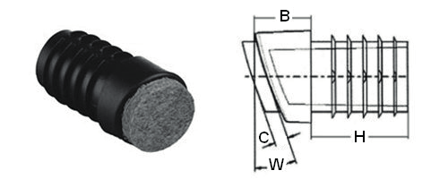 Puntali alettato inclinato / svivolanti articolo A x S W H B 0362002 20x1,5-2 9 20 8 0362003 20x2-2,5 9 20 8 0362004 20x1,5-2 12 20 9 0362005 20x2-2,5 12 20 9 0362006 20x1,5-2 15 20 10 0362007