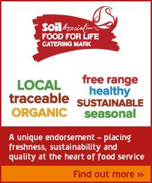 environmentally friendly food, locally sourced ingredients and