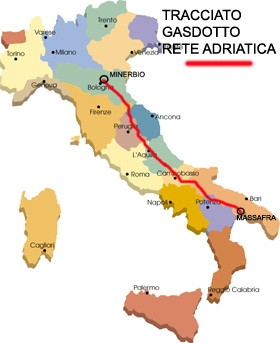 Il dotto Foligno-Recanati prevede il potenziamento del dotto esistente (portandolo a 05 cm di diametro da 60) e la realizzazione di alcune linee secondarie.