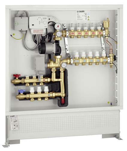 Gruppo di regolazione termica modulante con kit di distribuzione fluido per circuito primario serie 7 ACCREDITED ISO FM ISO No.