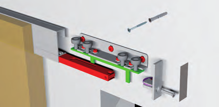 W2 Z H2 X S Min. 20 +3mm. -2 mm. +3mm. -2 mm. H2 Guida superiore Upper guide Ø 6 mm. Art. 5426 Y = W - Min. 160 mm. (Min.