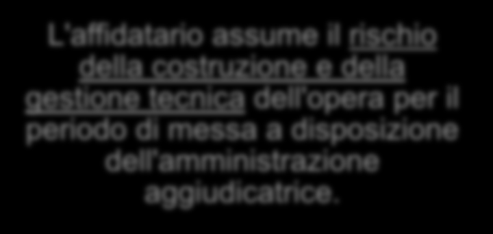 costruzione e della gestione tecnica