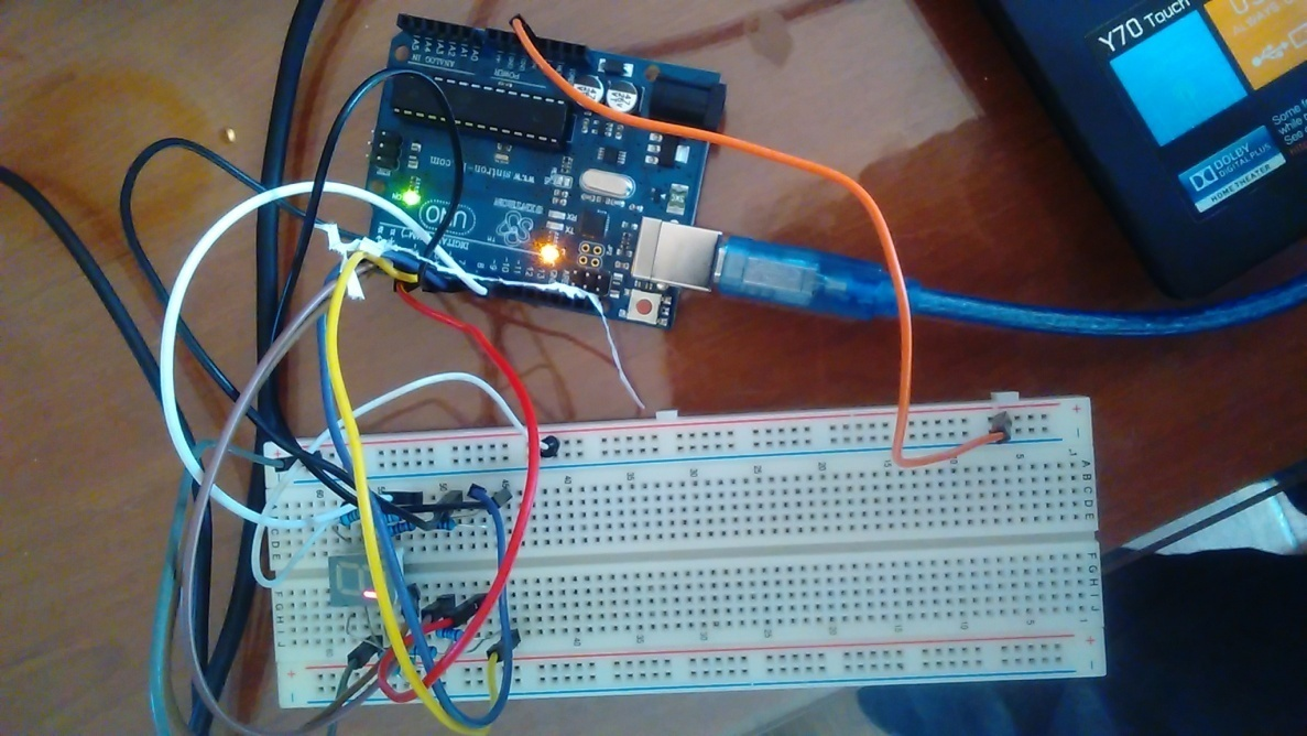 Esempio int i; void setup() { for(i=3;i<10;i++){ pinmode(i,output); for(i=3;i<10;i++){ digitalwrite(i,high); void loop() {for(i=3;i<10;i++){