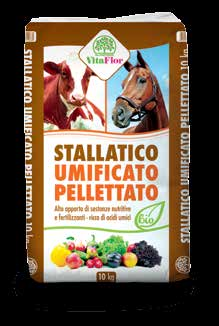 Specifico STALLATICO PELLETTATO Disponibile nei formati Ottenuto da materie prime pregiate che garantiscono l apporto di sostanze di elevato valore agronomico.