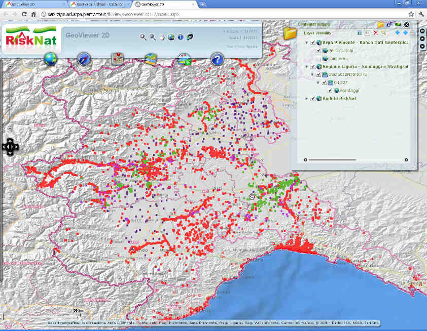 I dati del Geoportale Arpa Geologia Geologia 1. Litologia 2.