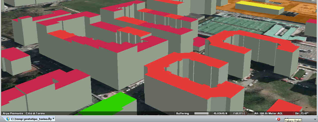 Modello 3D della Città di Torino Modello