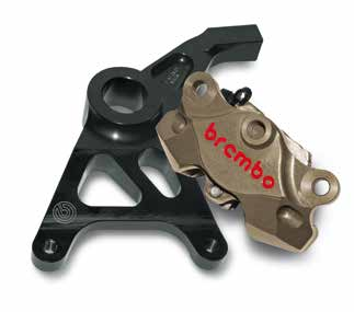 SuperSport CNC Rear Caliper P2 34 with Support 1 Fits only with Marchesini wheels. Si monta solo con ruote Marchesini.