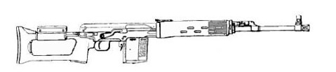 1. Descrizione e funzionamento 1.1. Modelli 1.1.1.La carabina semiautomatica Tigr 308, camerata in 7,62x51 mm (.