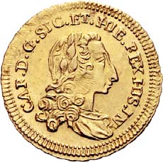 1734-1759. Oncia 1734.