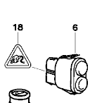 - 1 Relè 12V a singolo contatto (30-87), in grado di portare almeno 50A ; Codice BMW è: 61368373700-1 Interruttore Fendinebbia Anteriori/ Fendinebbia posteriori. Il codice BMW è: 61311387054 06 INTER.