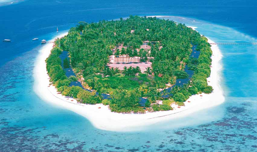 ISOLA DI HORUBADHOO, MALDIVE Royal Island Resort & Spa Isola: Horubadhoo. Posizione: atollo di Baa, raggiungibile da Malè con un volo domestico di circa 30 minuti più 10 minuti di barca veloce.
