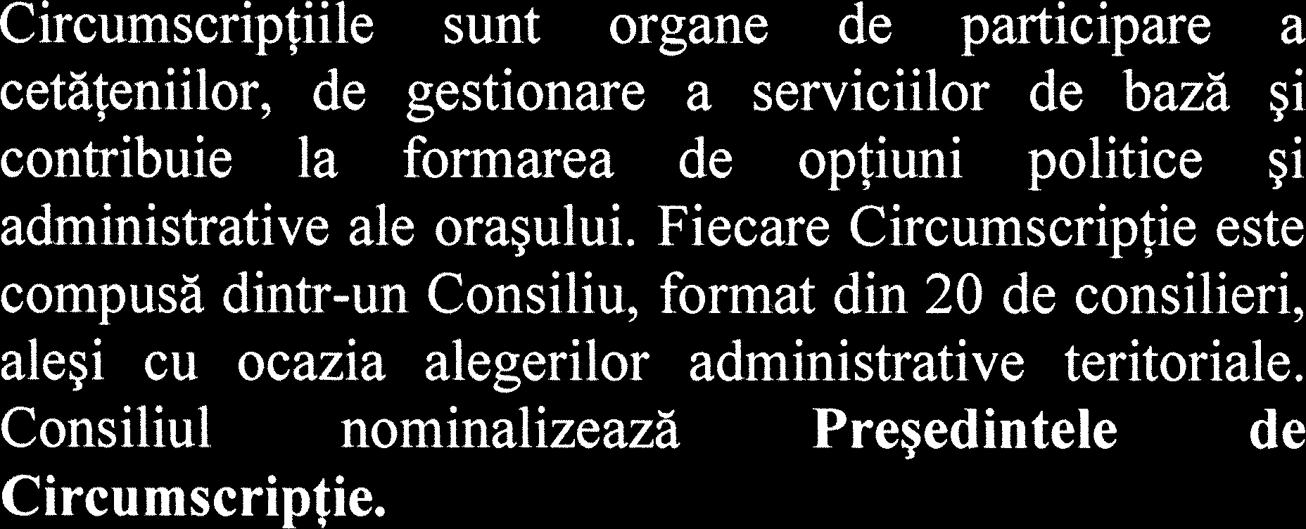 Per non parlare della attività politica delle circoscrizioni, chiamate a esprimere il loro parere sulle questioni legate alla gestione del territorio.