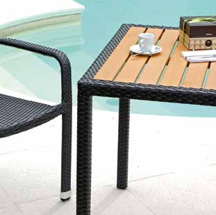 Rattan sintetico color Wengè 83 74 80 58