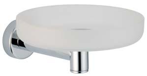 satin glass Porta sapone d appoggio in ceramica Standing