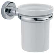 ceramica Porta bicchiere in vetro satinato Tumbler holder