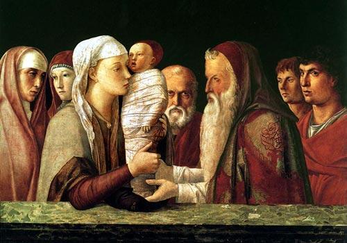 PRIMA STAZIONE Maria accoglie nella fede la profezia di Simeone Dal Vangelo secondo Luca.