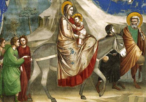 SECONDA STAZIONE Maria fugge in Egitto per salvare Gesù Lettore.
