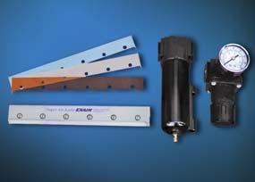 Utilizzando un regolatore di pressione è possibile variare la forza della lama d'aria per adeguare le prestazioni alle proprie esigenze.