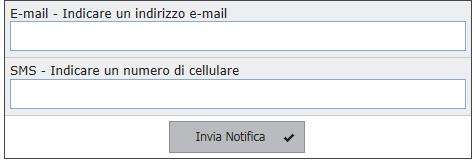 Pagina 12 di 12 7 INVIA NOTIFICA Infine, è possibile ricevere, tramite e-mail o messaggio SMS, una comunicazione con i dati del nuovo appuntamento indicando nell