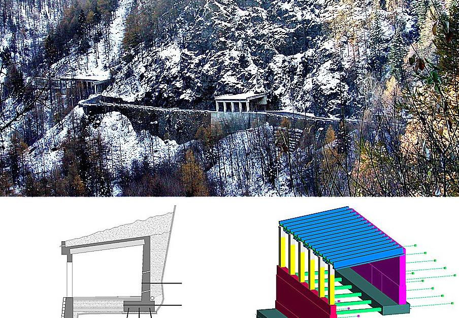 INFRASTRUTTURE PER IL TRASPORTO E IDRAULICHE PRALI 1/1 GALLERIA PARAVALANGHE LUNGO LA STRADA PROVINCIALE DI PRALI (TO) IN VAL