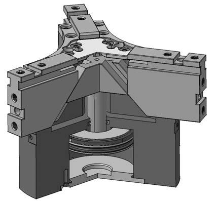 Application des doigts de préhension Fissaggio superiore Top fixing Fixation supérieure Befestigung von oben Montaggio laterale Side mounting Montage latéral Seitliche Montage Fissaggio laterale Side