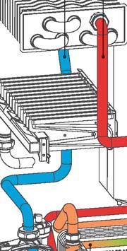 Il sistema DUOPASS garantisce tempi di ripristino del boiler istantanei e attraverso l immediata accensione della caldaia