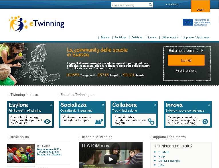 Portale etwinning 