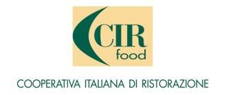 Cir-food che ha consegnato diversi quintali di generi di alimentari consegnati con