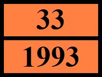 Kemler) : 33 Codice di classificazione (ADR) : F1 Pannello arancione : Disposizioni speciali (ADR) : 274, 601, 640D Categoria di trasporto (ADR) : 2 Codice restrizione galleria (ADR) : D/E Quantità