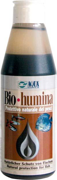 acqua per i cosiddetti pesci d acqua tenera ). I complessi di sostanze umiche contenuti in Bio.humina sono acidi organici naturali che hanno un effetto tampone ph stabilizzante.