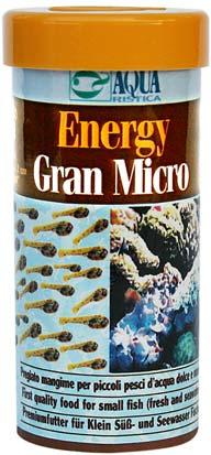 Energy Gran Micro ha un contenuto di proteine e fibra più elevato del normale Energy Gran ed una digeribilità ancora superiore.